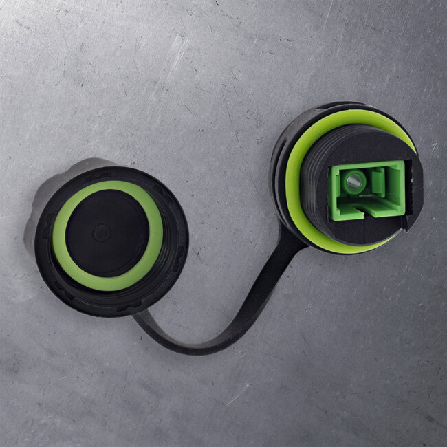 InLine® Glasvezel koppelaar SC, kort, IP68, 2x SC-aansluiting, M20