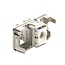 Delock Keystone Module RJ45 jack to LSA Cat.6A shielded with shielding braid tool-free