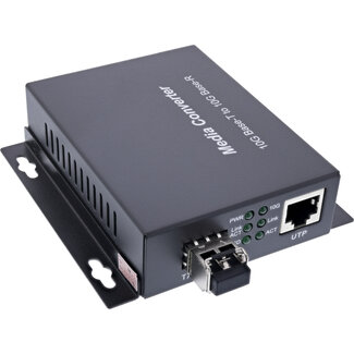 InLine® InLine® Netwerk Media Converter 10Gb/s TP naar SFP+ glasvezel (voor LC duplex)