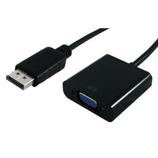 SECOMP STANDARD DisplayPort-VGA Adapter, DP ST - VGA BU