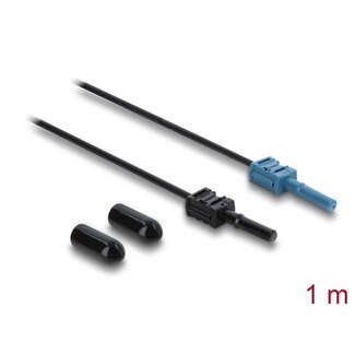 DeLOCK Delock Fibre Optic Plastic POF Cable HFBR 4531-4533Z Simplex male to Simplex male 1 m