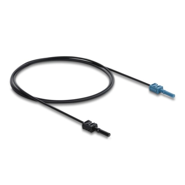 Delock Fibre Optic Plastic POF Cable HFBR 4531-4533Z Simplex male to Simplex male 1 m