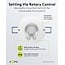 Goobay 2-in-1 Motion Detector, white