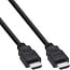InLine® HDMI kabel, HDMI high speed, male / male, zwart, 1m