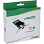 InLine® Gigabit netwerkkaart, 1x RJ45 1 Gb/s, PCIe x1, PoE+