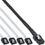 InLine® SAS verbindingskabel, Mini-SAS SFF-8087 naar 4x SATA, 1:1, OCR, 1m