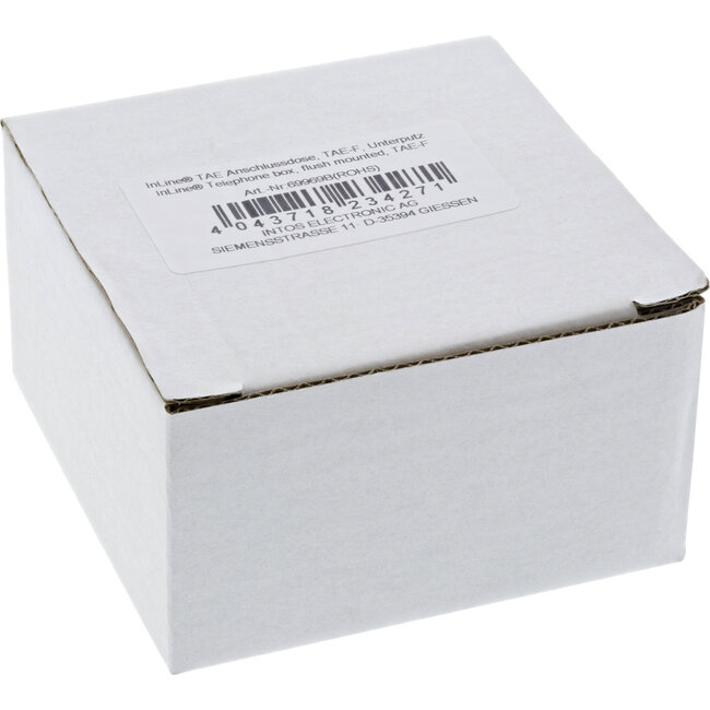 InLine® TAE aansluitdoos, TAE-F, verzonken montage