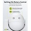 Goobay Motion Detector, Tiltable, white