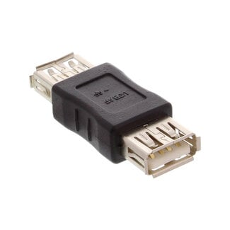 InLine® InLine® USB 2.0 adapter, female A naar female A