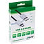 InLine® USB 2.0 kabel,USB-C male naar Micro-B male,zwart/aluminium,flexibel,1,5m