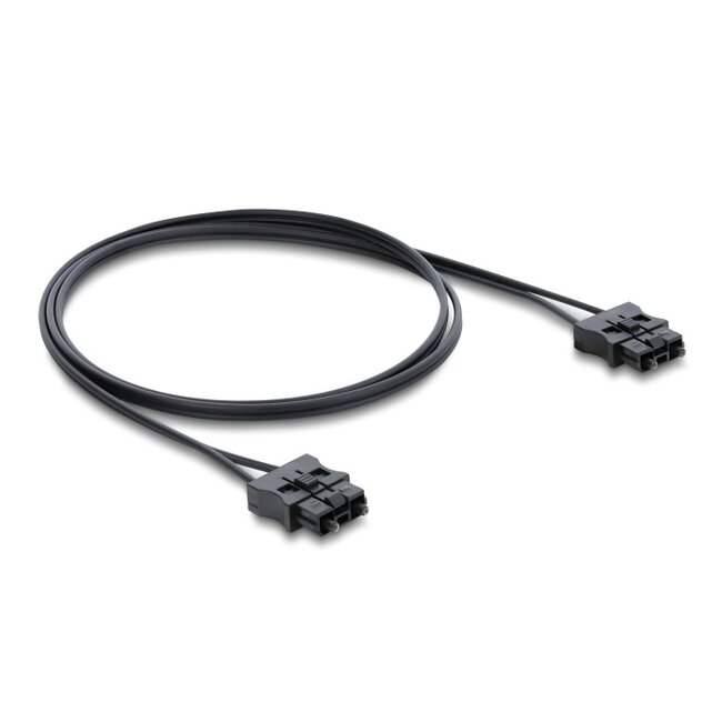 Delock Fibre Optic Plastic POF Servo Connection Cable male to male diameter 2.2 mm 1 m black