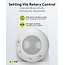 Goobay 2-Zone Motion Detector, Tiltable/Swivelling, white