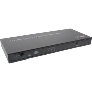InLine® InLine® HDMI 4K2K switch, 4-weg, met audio