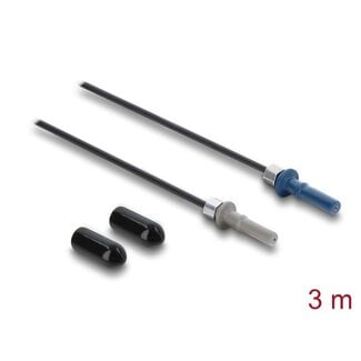 DeLOCK Delock Fibre Optic Plastic POF Cable HFBR 4501-4511Z Simplex male to Simplex male 3 m