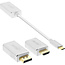 InLine® USB Display Converter Set 6-in-1, 4K/60Hz zilver
