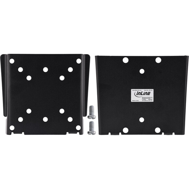 InLine® Muurbeugel voor beeldschermen, VESA 50x50-100x100, 13-27 inch, zwart