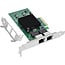 InLine® Dual Gigabit netwerkkaart, 2x RJ45 1 Gb/s, PCIe x4, incl. laagprofiel