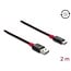 Delock EASY-USB 2.0 Cable Type-A male to USB Type-C™ male 2 m black