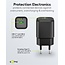 Goobay 20 W USB-C PD GaN Dual Fast Charger black