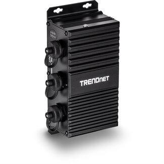 Trendnet TRENDnet TI-EU120 2-poorts UPoE-extender Industrieel Outdoor Gigabit