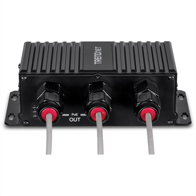 TRENDnet TI-EU120 2-poorts UPoE-extender Industrieel Outdoor Gigabit