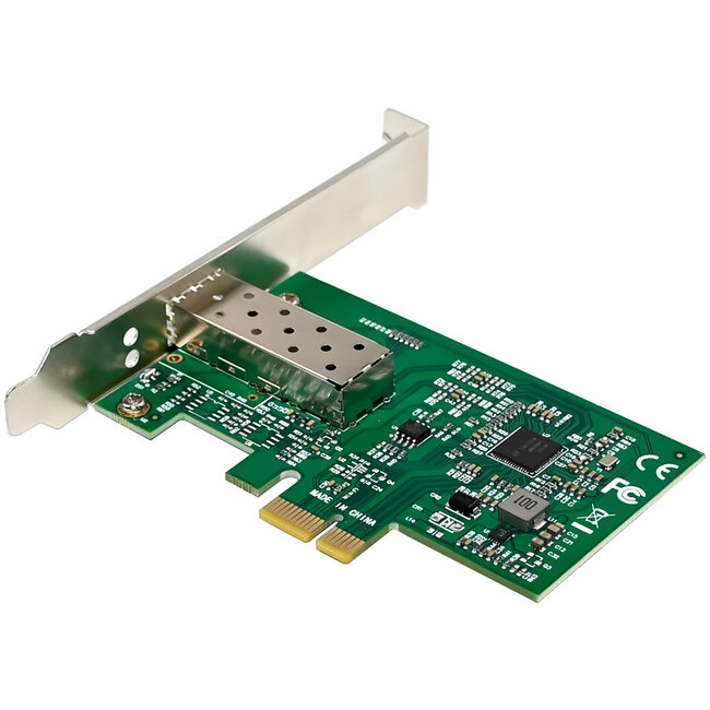 InLine® Gigabit netwerkkaart, 1x LC fiber 1 Gb/s, PCIe x1