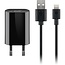 Goobay platte USB lader | 5W | incl. Lightning kabel | zwart | 1 meter