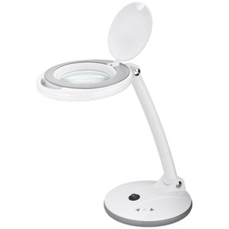 Goobay Goobay LED loeplamp | 450 lm (dimbaar) | 6W | bureaustandaard | wit