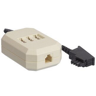 Goobay TAE-F (m) - 2x TAE-N + TAE-F + RJ11 (v) aansluitbox | 0,20 meter