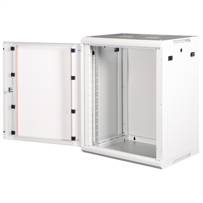 ROLINE 19-inch wandbehuizing Basic Plus 15U, 600x450 BxT grijs