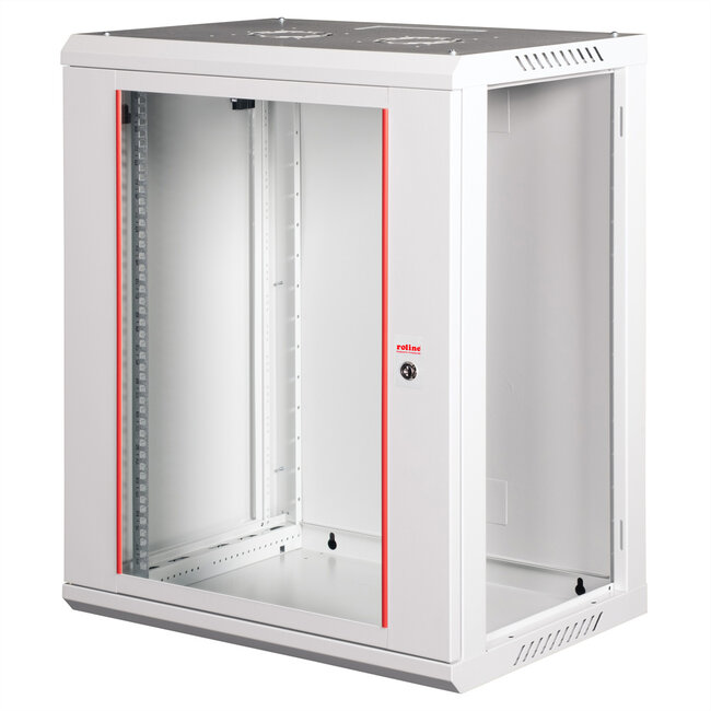 ROLINE 19-inch wandbehuizing Basic Plus 15U, 600x450 BxT grijs