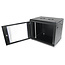 VALUE 19 inch wandbehuizing 9HE, 600x450 mm zwart, bouwpakket