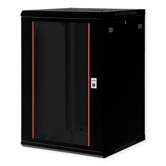 Roline ROLINE 19-inch wandbehuizing Basic Plus 18U, 600x600 BxD zwart