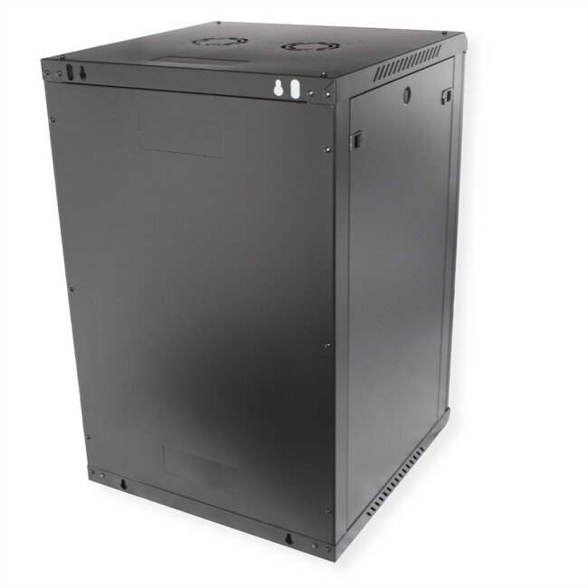 ROLINE 19-inch wandbehuizing Basic Plus 18U, 600x600 BxD zwart