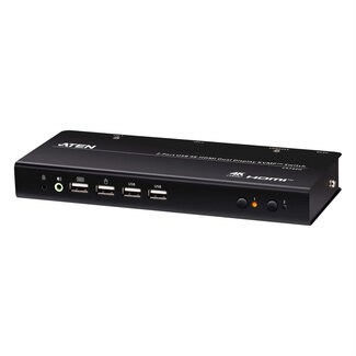 Aten ATEN CS742H 2 Port USB 4K HDMI Dual Display KVM Switch