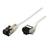 ROLINE U/FTP patchkabel Cat.8 (Klasse I), dun, LSOH, soepel draad, wit, 1 m