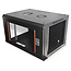 ROLINE 19-inch wandbehuizing Basic Plus 6U, 600x450 BxD zwart