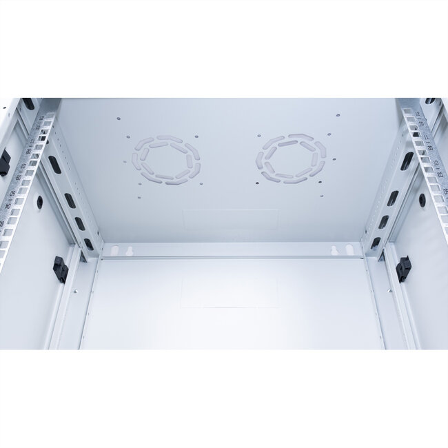 ROLINE 19-inch wandbehuizing Basic Plus 12U, 600x450 BxT grijs