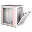 ROLINE 19-inch wandbehuizing Basic Plus 12U, 600x450 BxT grijs