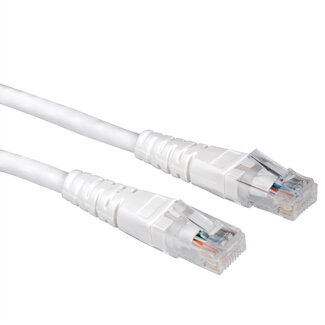 Standard STANDARD UTP Patchkabel, Cat.6 (Class E), wit, 1 m