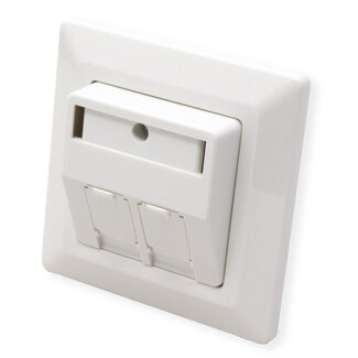 Roline ROLINE inbouwdoos modulehouder, 2-voudig, voor keystones