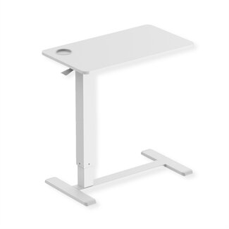 Roline ROLINE gasveer bijzettafel, In hoogte verstelbaar, wit