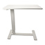 ROLINE gasveer bijzettafel, In hoogte verstelbaar, wit
