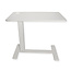 ROLINE gasveer bijzettafel, In hoogte verstelbaar, wit