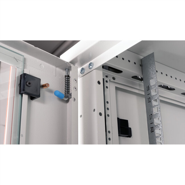 ROLINE 19-inch wandbehuizing Basic Plus 18U, 600x600 BxT grijs