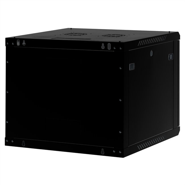 ROLINE 19-inch wandbehuizing Basic Plus 9U, 600x600 BxD zwart
