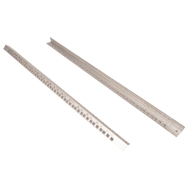ROLINE 19-inch profielrails 18 HE, voor wandbehuizing Basic Plus