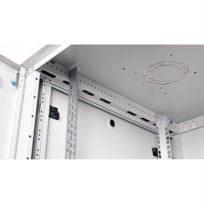 ROLINE 19-inch wandbehuizing Basic Plus 15U, 600x600 BxT grijs