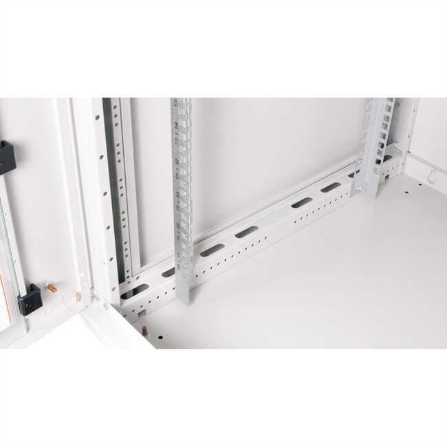 ROLINE 19-inch wandbehuizing Basic Plus 15U, 600x600 BxT grijs