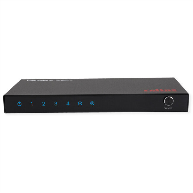 ROLINE 4K HDMI Switch, 4-voudig